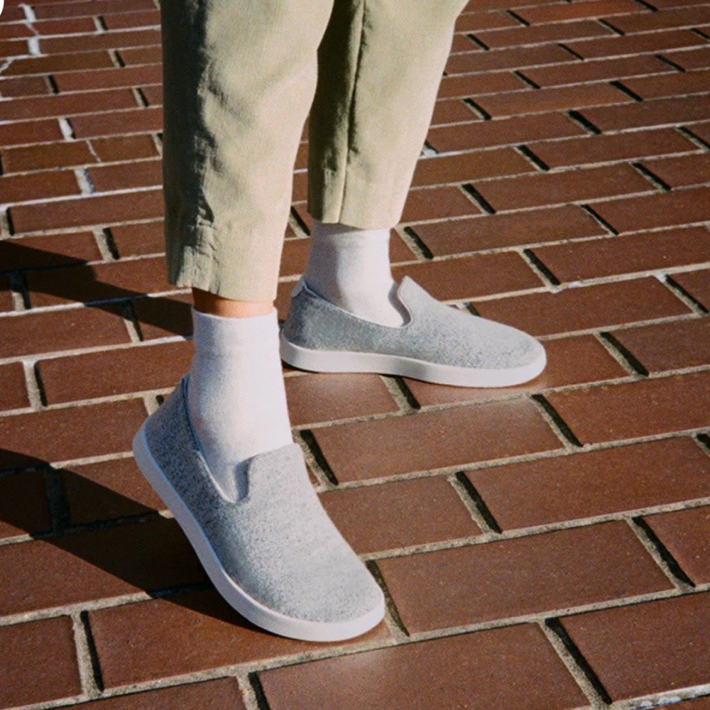 Allbirds Wool Loungers Blue Slip-On Flats Women’s Size 7